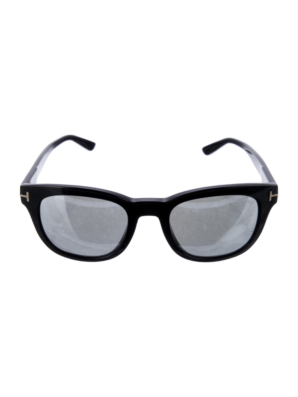 Tom Ford Eugenio Tf676 01c 52/22/145 Black Smoke Mirror Wayfarer Sunglasses